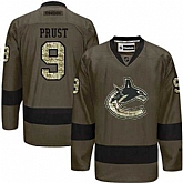 Glued Vancouver Canucks #9 Brandon Prust Green Salute to Service NHL Jersey,baseball caps,new era cap wholesale,wholesale hats